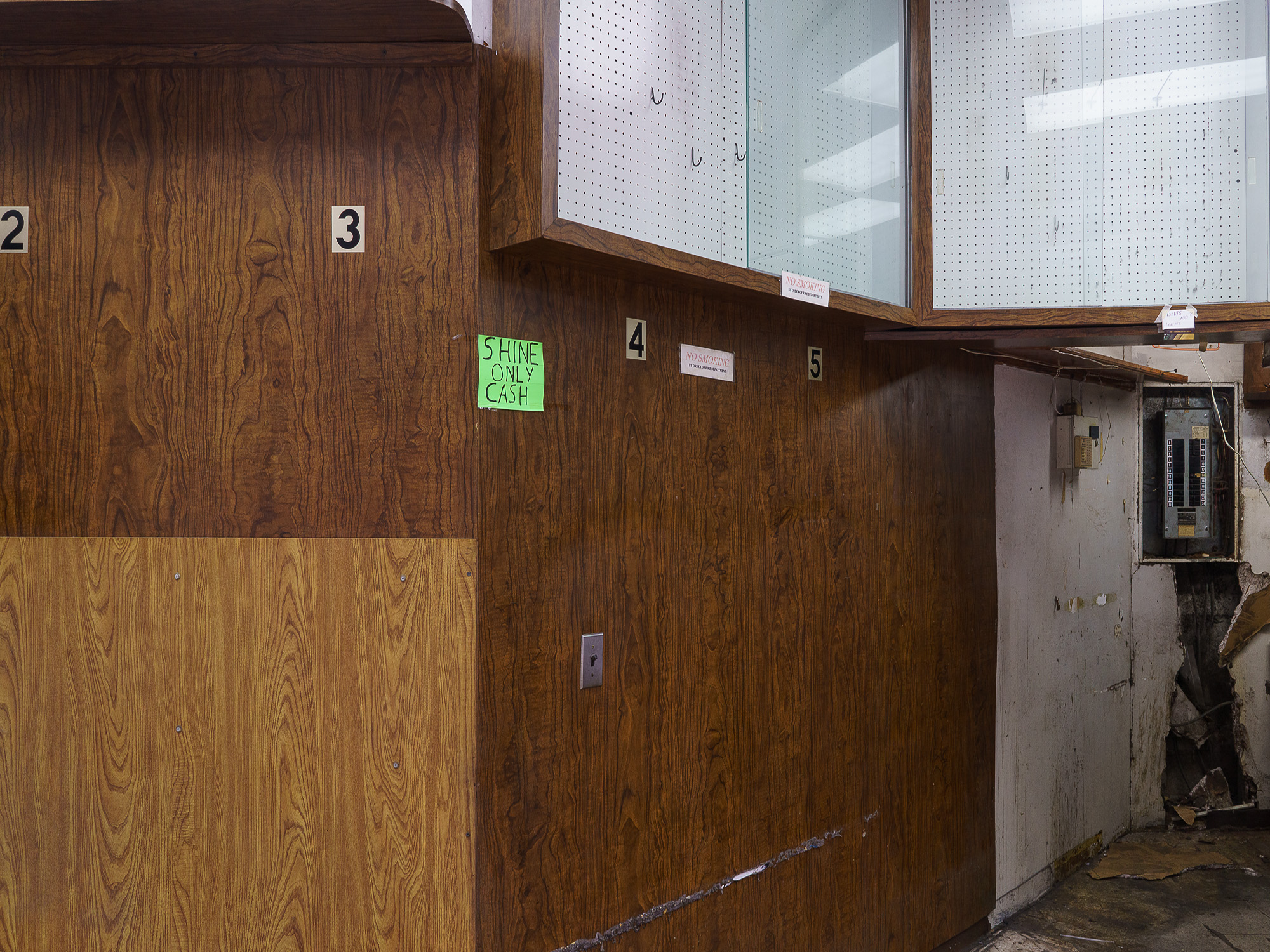 Photograph: Former Cobbler, Financial District, Manhattan, 2019.