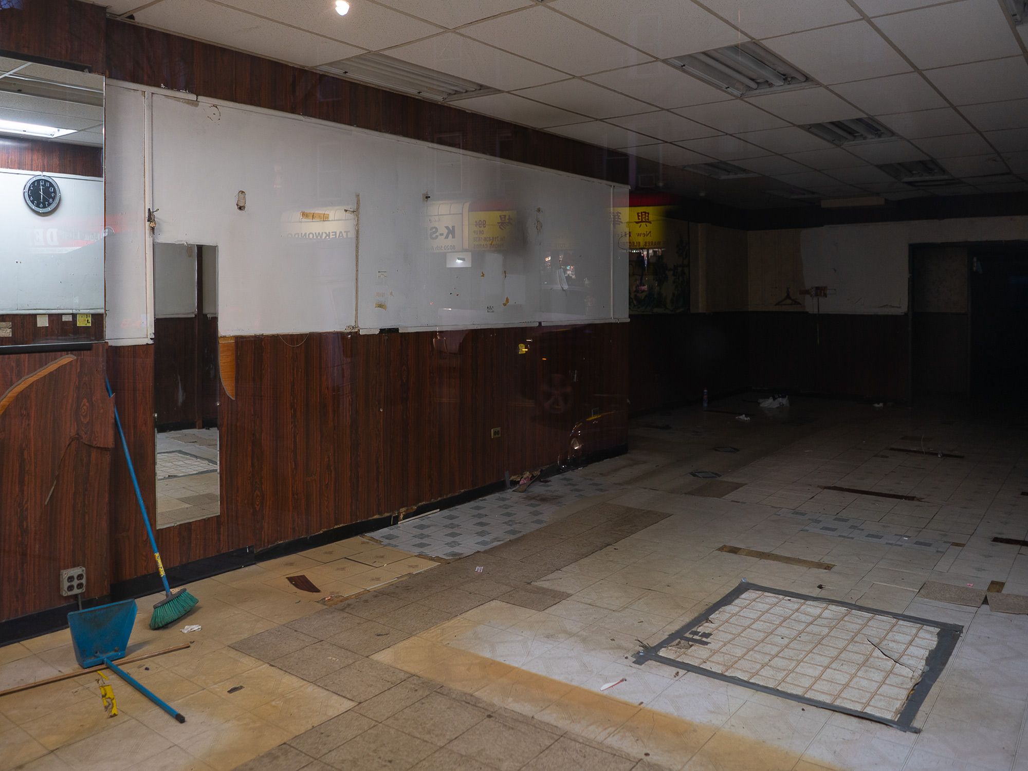 Photograph: Former Dry Cleaner, Brooklyn, 2019.