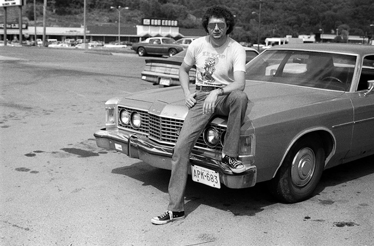 A Guy and His Car, Athens Mall, Athens, OH.